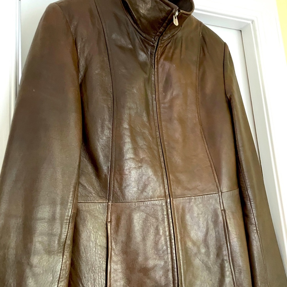Leather jacket